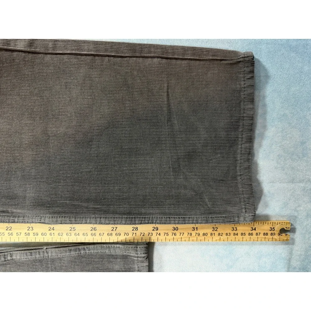 Levi's 514 Straight Corduroy Pants Mens 36x34 Grey NWT Warp Stretch MSRP $60
